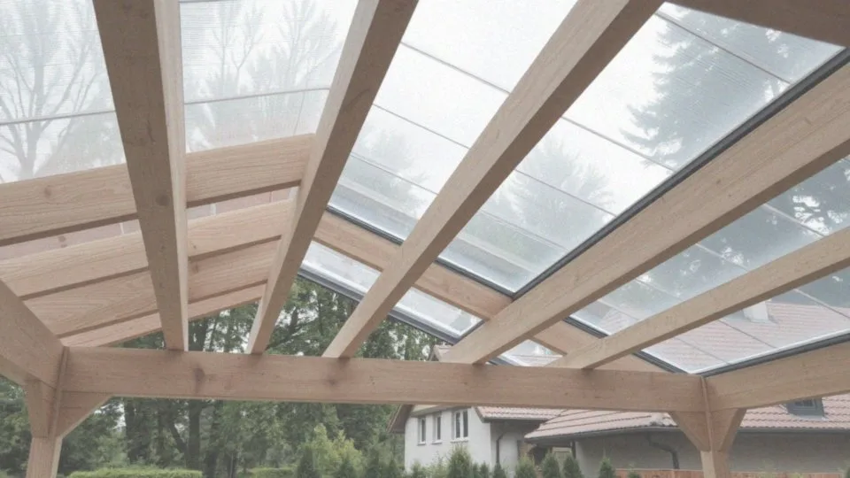 Konstrukcja zadaszenia tarasu z drewna – zalety i materiały