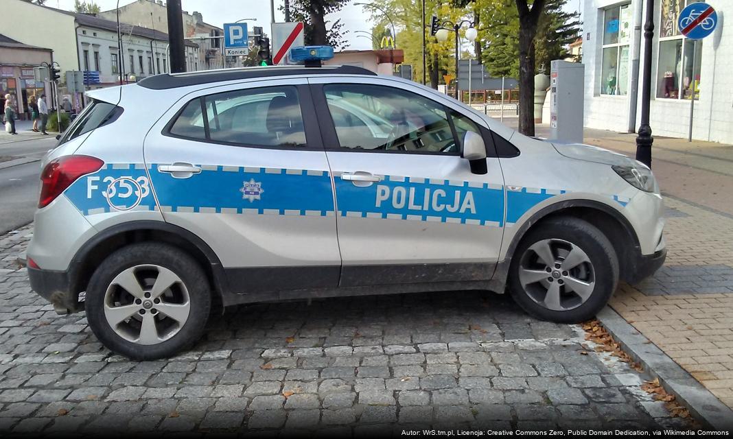 Skuteczna interwencja policji w Wawrze – zatrzymanie sprawcy uszkodzeń pojazdów