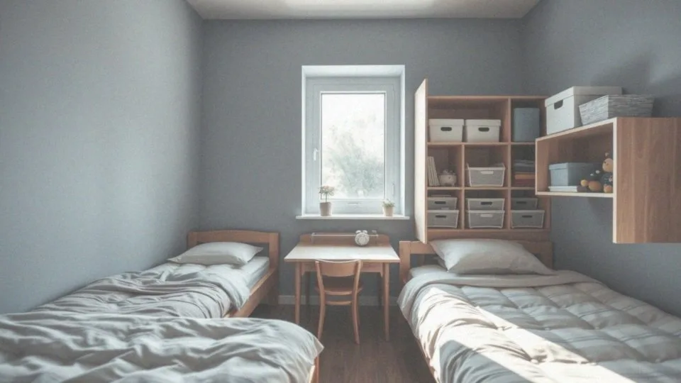 Mały pokój dla dwóch chłopców – jak urządzić wielofunkcyjną przestrzeń?
