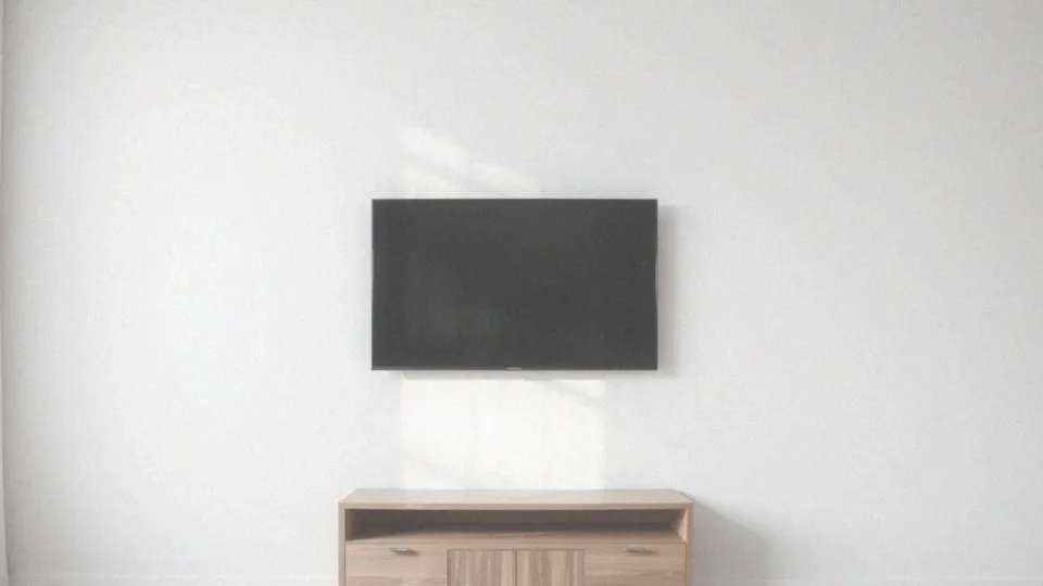 Na jakiej wysokości TV powinien wisieć dla maksymalnego komfortu?
