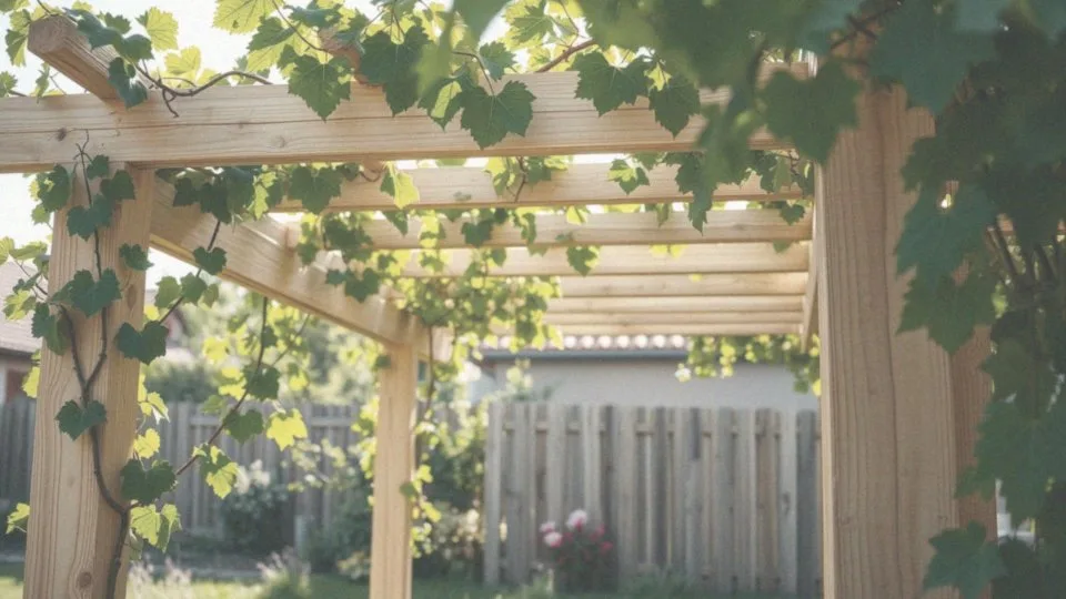 Pergola na winogron Castorama – jak ją zbudować i ulokować w ogrodzie?
