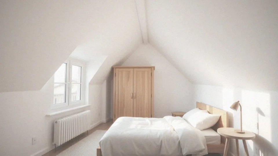 Pokoje ze skosami – inspirujące aranżacje na poddaszu