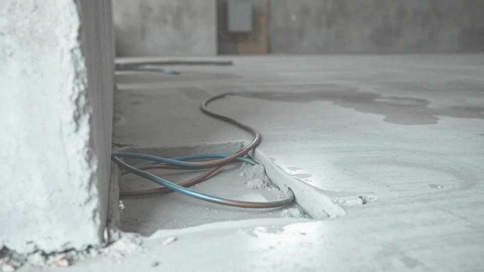 Przewody w posadzce bez peszla – zalety, wady i bezpieczeństwo