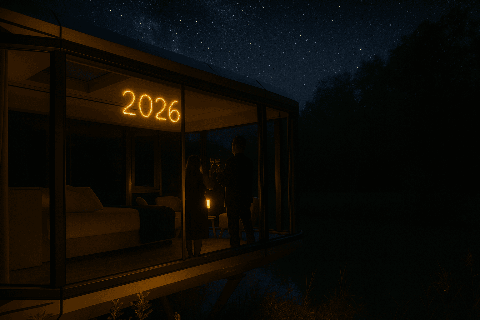 Sylwester w gorącej balii pod Warszawą