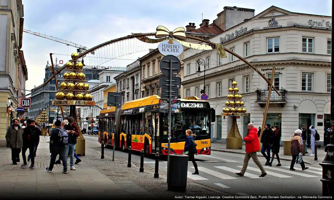 Nowa zielona przestrzeń przy Rondo Dmowskiego w Warszawie
